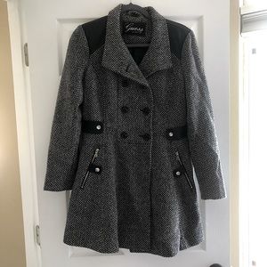 Guess  fit-n-flare Peacoat